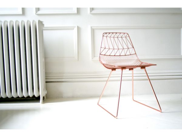 Lucy Side Chair - Copper Finish