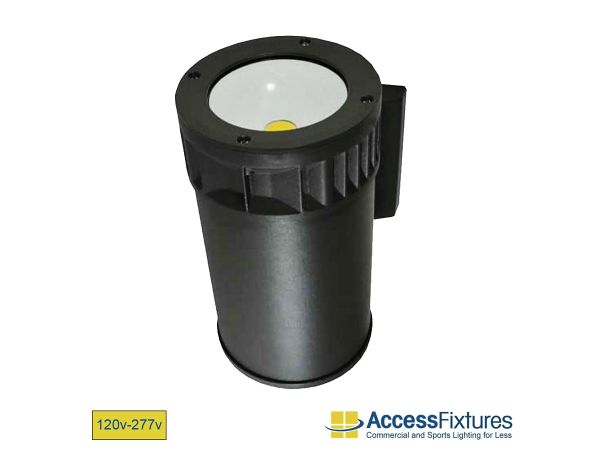 HAMA 21w Up LED Outdoor Wall Sconce 120-277v, 70w HID EQV Wall Pack