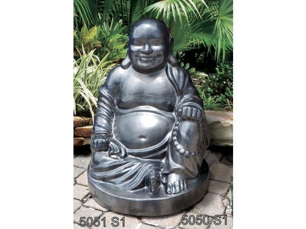 5051 - Set of 1 - 16D x 20H - White Buddha