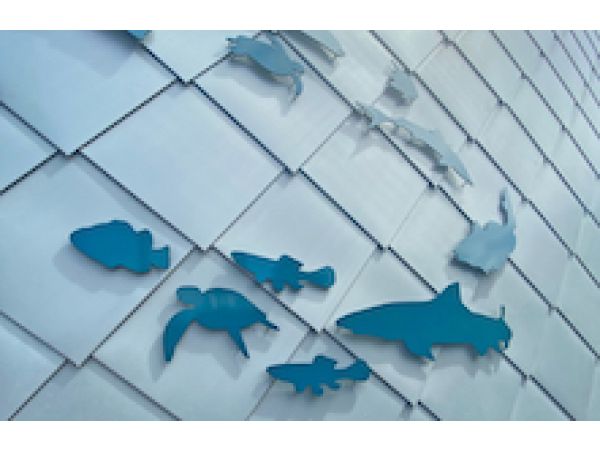 Mississippi Aquarium Features Distinctive, Resilient, Sustainable Zinc-Clad Buildings