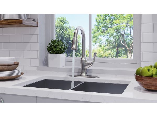 Deming Pull-Down Kitchen Faucet