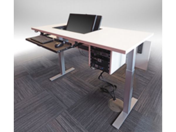 Cirrus Motorized Standing flipIT® Desk/Podium
