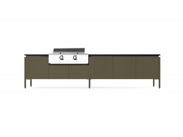 New Powder Coat Finishes Available for Brown Jordan Outdoor Kitchens Cabinetry