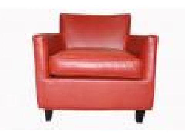 Sl 248 Red, Modern Leather Chair