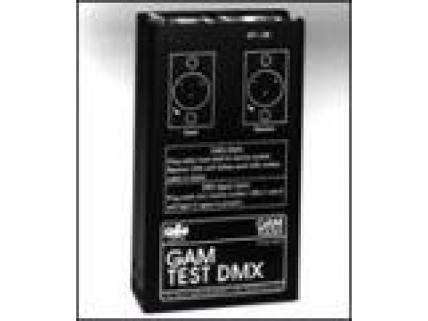 GAM TEST DMX cable tester