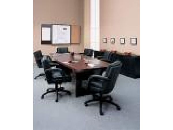 LAMINATE BOARDROOM TABLES Boat shaped table