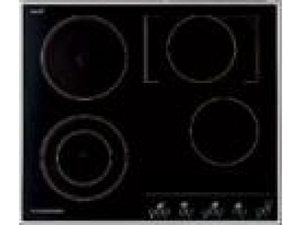 Glass ceramic cooktops with sensor touch controls
