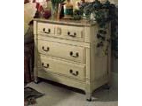1872 1/2 Night Stand with Polished Granite Top