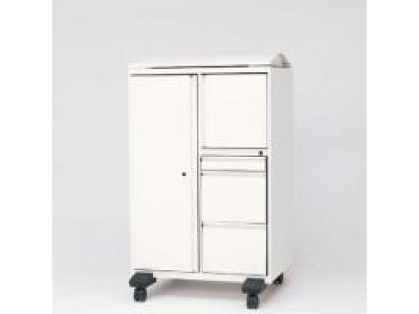 Mobile storage tower with Flex-top