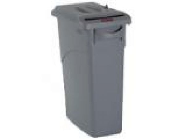 9W25 Slim Jim‚ Confidential Document Container with Handles and Lid