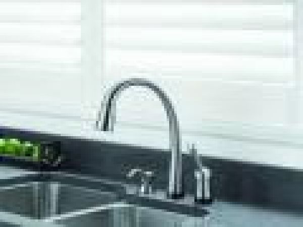 Delta's Pilar Pull-Down Kitchen Faucet with Touch