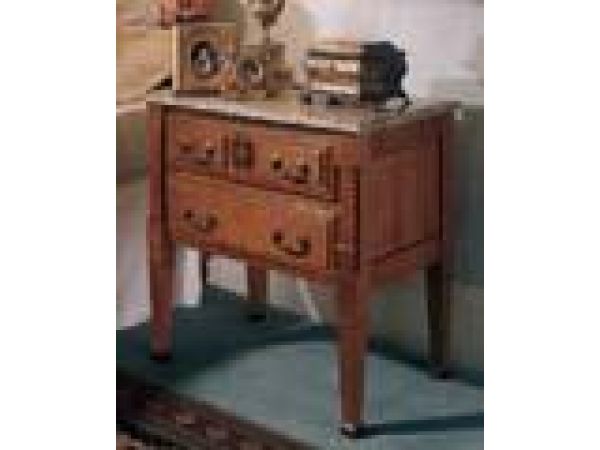 1871 1/2 Night Stand with Polished Granite Top