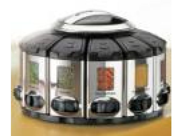Pro Spice Carousel - Chrome Finish with Spices Inc
