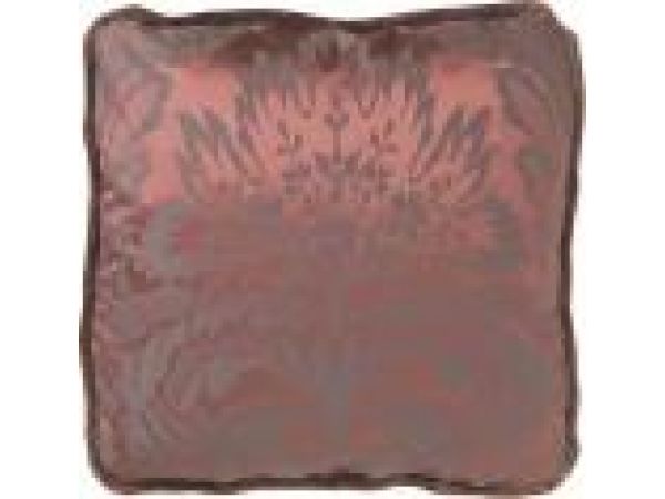 Damask Pillow (Red Theatre)A