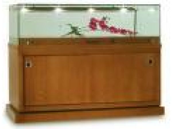 CJ36/72 Pullout - Jewelry Counter Display with Pullout Tray and Storage