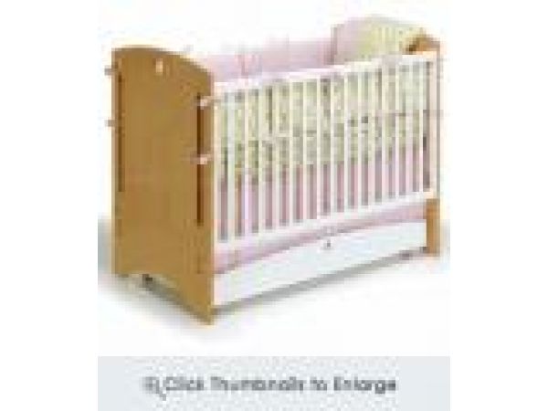 Childrens' Furniture: Offi: Bebe Crib (Natural)