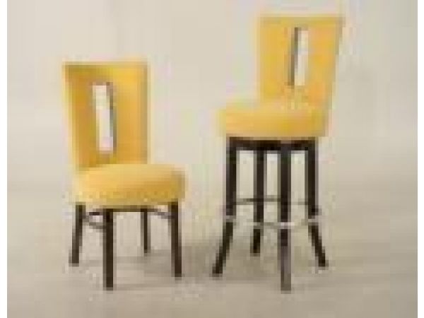 6R37SP5CO chair and 22R37RWSB5CO stool