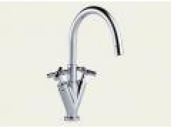 Trevi Cross: Two handle kitchen faucet