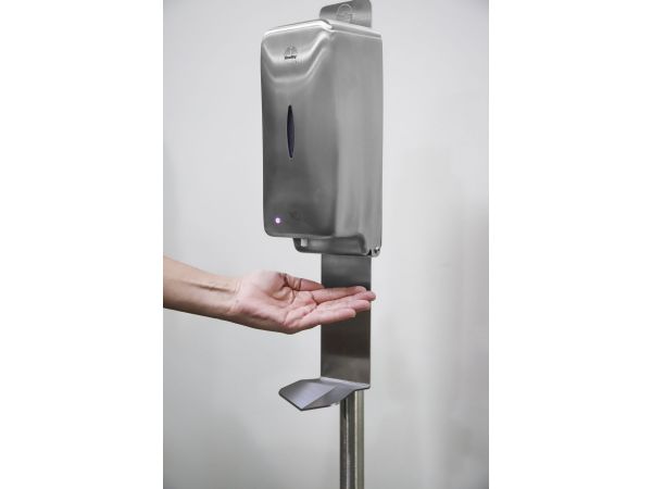 Take a Stand Against Covid with Stainless Steel Hand Sanitizer Dispensers