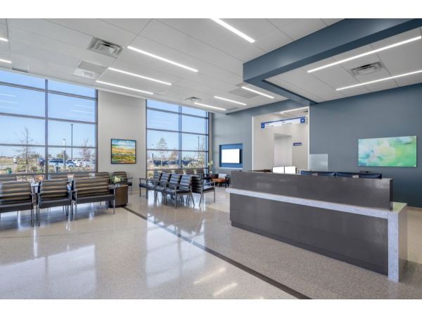 New Hospital in the Dallas/Fort Worth area features Rockfon ceilings