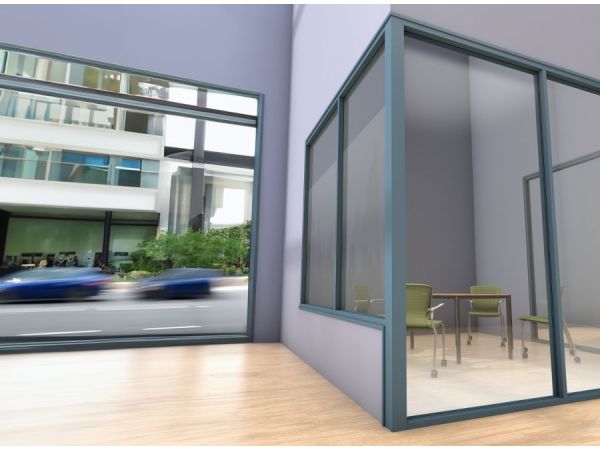 Tubelite INT14 Interior Flush Glaze Framing system expands build-out options