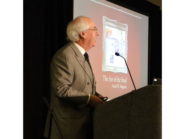 Keynote speaker Frank Abagnale shares tips for avoiding fraud and cybersecurity risks