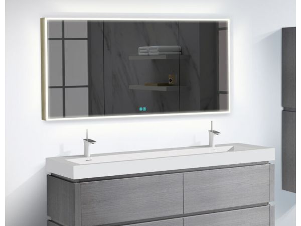 THE VANGUARD LIGHTED MIRRORED CABINET COLLECTION (SURFACE MOUNT)