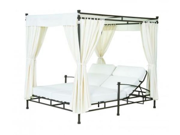 Terra Introduces the Rio Double Chaise With Canopy