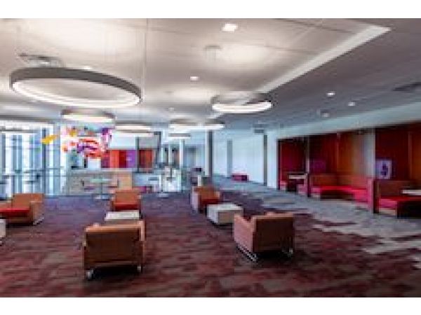 Collin College Wylie Campus features Rockfon's ceiling systems in four new facilities