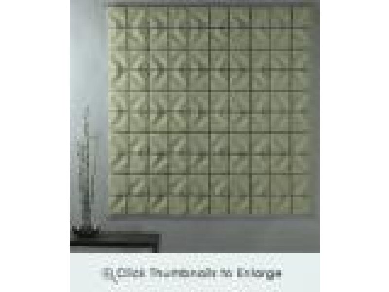 Mod Wall Art: Soft Felt Pattern (100 Panels)