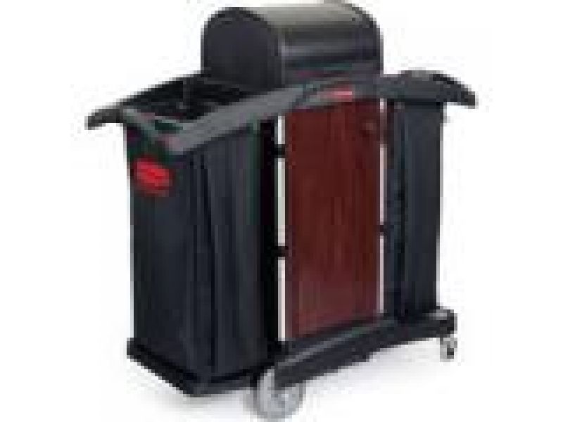 9T95 Deluxe Paneled Housekeeping Cart
