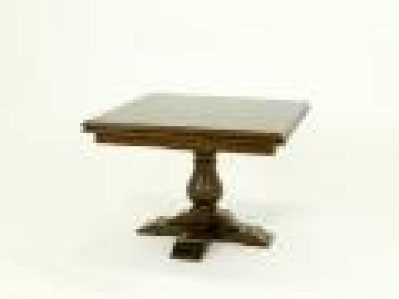6050 Square Single Pedestal Table