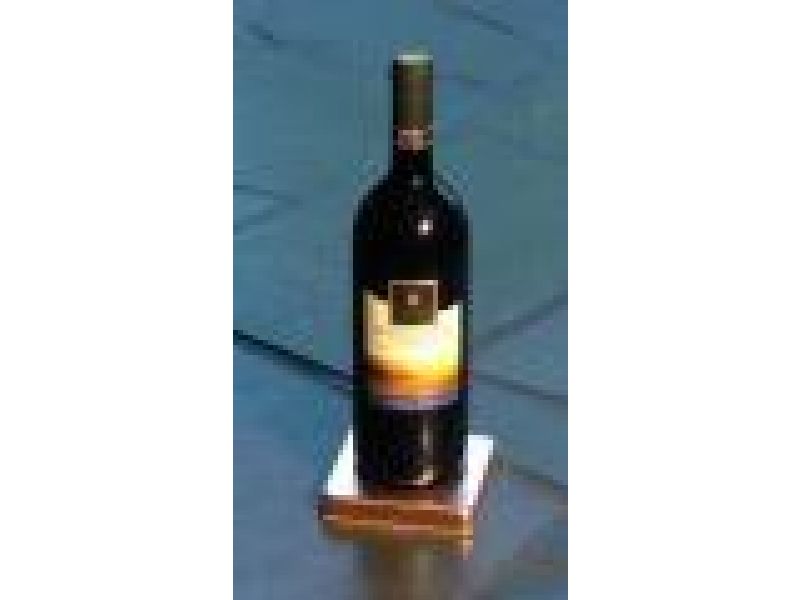 Square Copper Wine Bottle Coaster