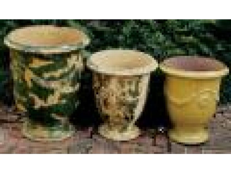 Antiqued Anduze Pots