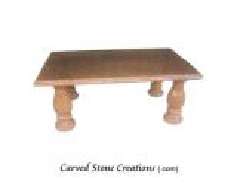 TBL-012 Large Fulll-Size Granite Dining Room Table