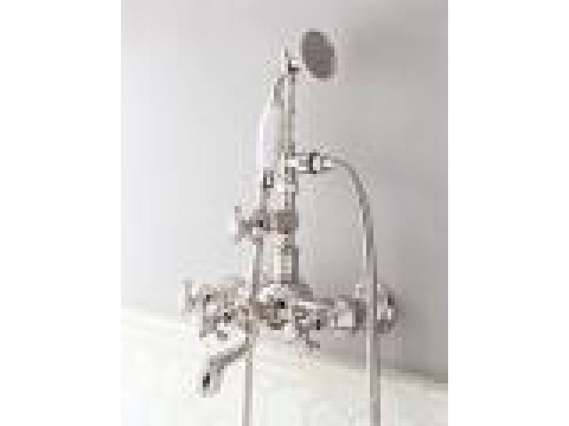 Bathing - Exposed Tub FIller with Handshower