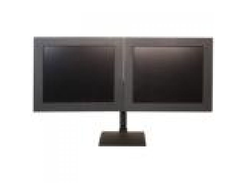 The Model 9109-D LCD Stand mounts 2 monitors, allo