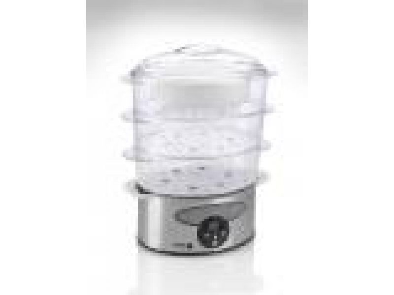 Fagor Stainless Steel Three Tier Electric Steamer