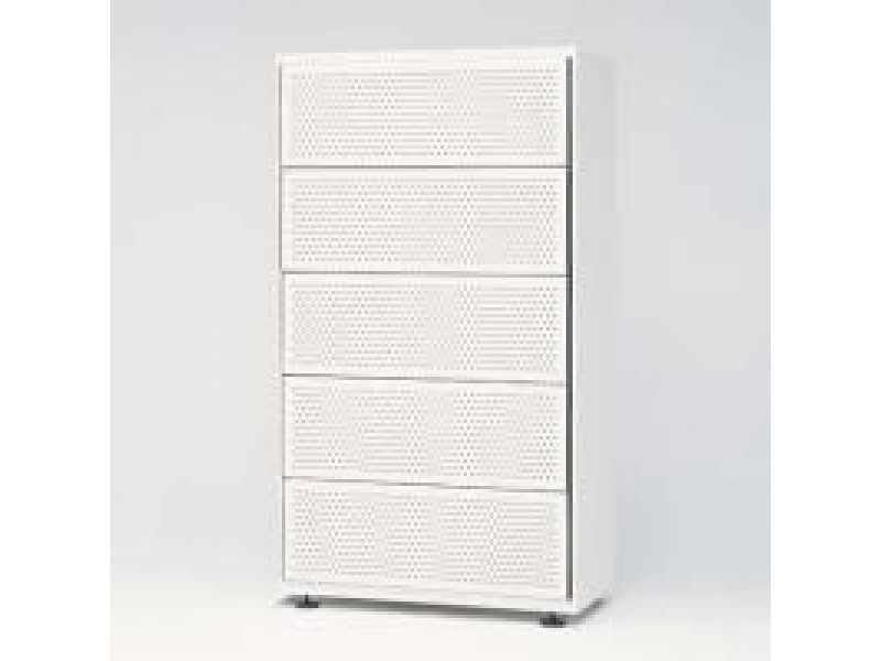 Acoustical lateral file cabinet
