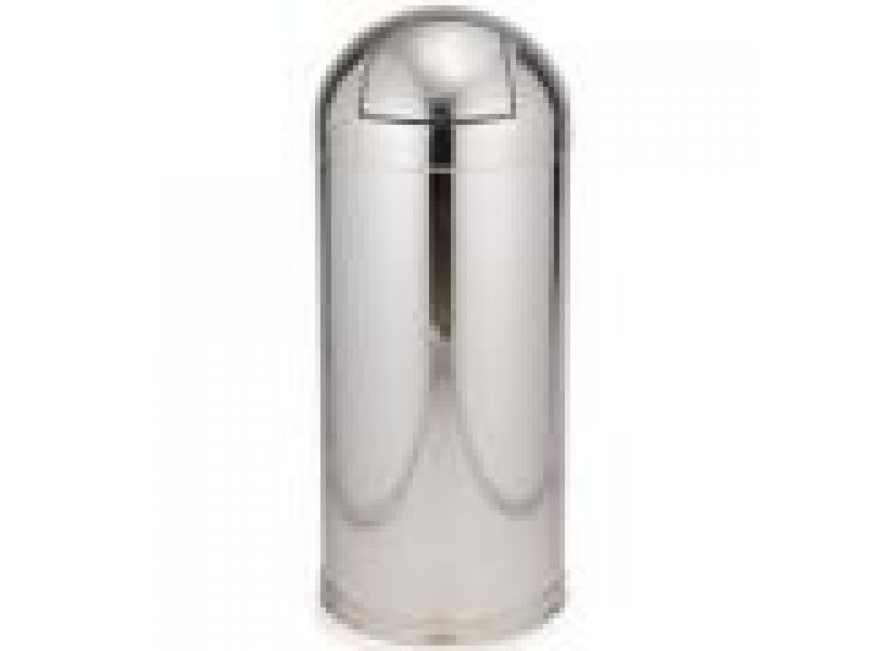 9624 Marshal‚ Stainless Steel Container with 12 1/2 U.S. gal (47.3 L) Plastic Liner