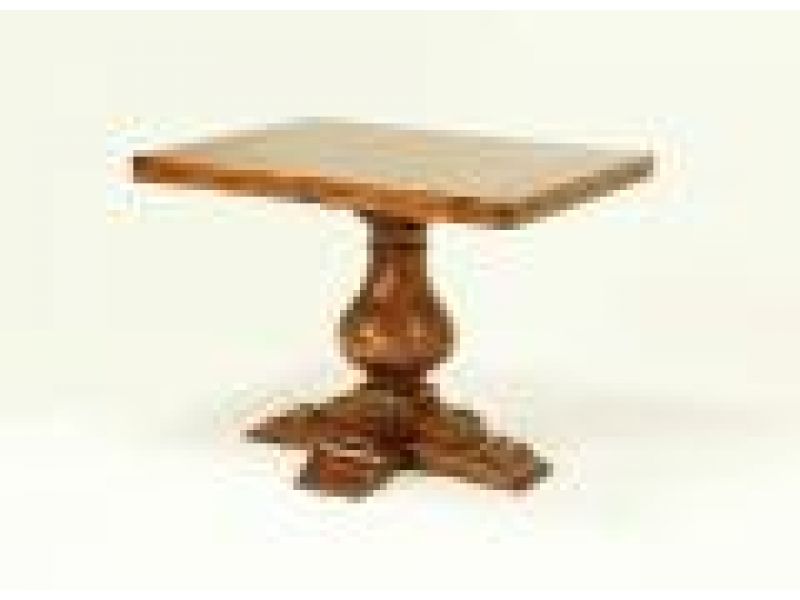 9779 Rectangular to Oval Pedestal Table
