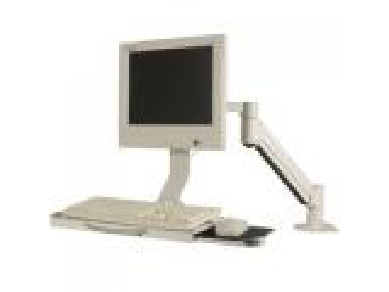 7509 - LCD data entry arm with flip-up keyboard (2