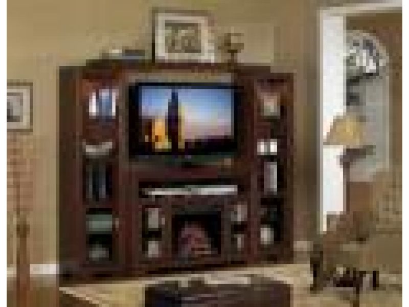Palisades Wall Entertainment w/ Electric Fireplace