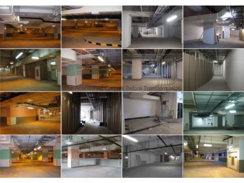 Project: Transformation of an abandoned car park in into HKFYG Jockey Club M21