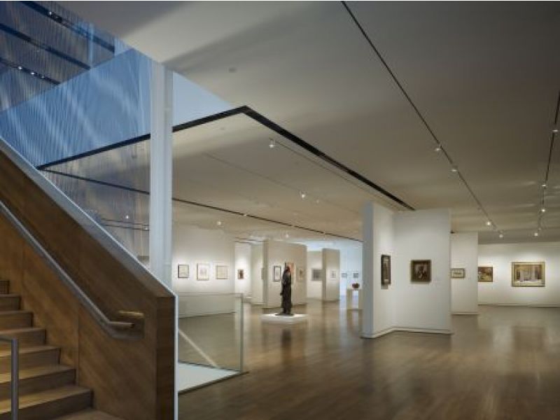 Fred Jones Jr. Museum of Art, The Stuart Wing and Adkins Gallery Addition