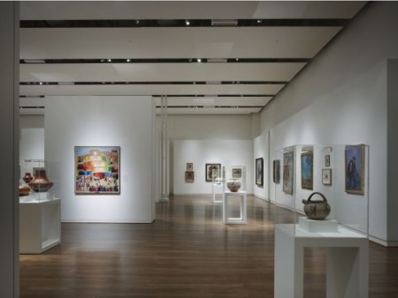 Fred Jones Jr. Museum of Art, The Stuart Wing and Adkins Gallery Addition