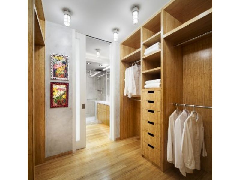 170sf Accessible/Sustainable Master Bathroom/Dressing Room for An Exhibiting Artist, NYC