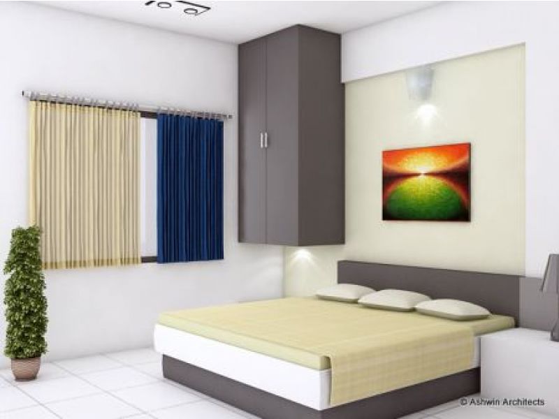 3D Views of Interior Design for Mrs. Sandhya s 3BHK Apartment