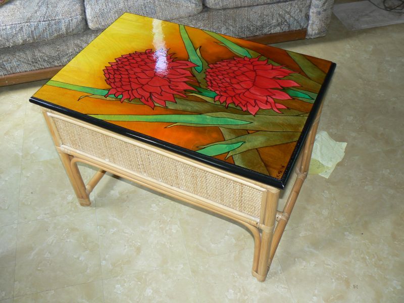 wood batik art furniture