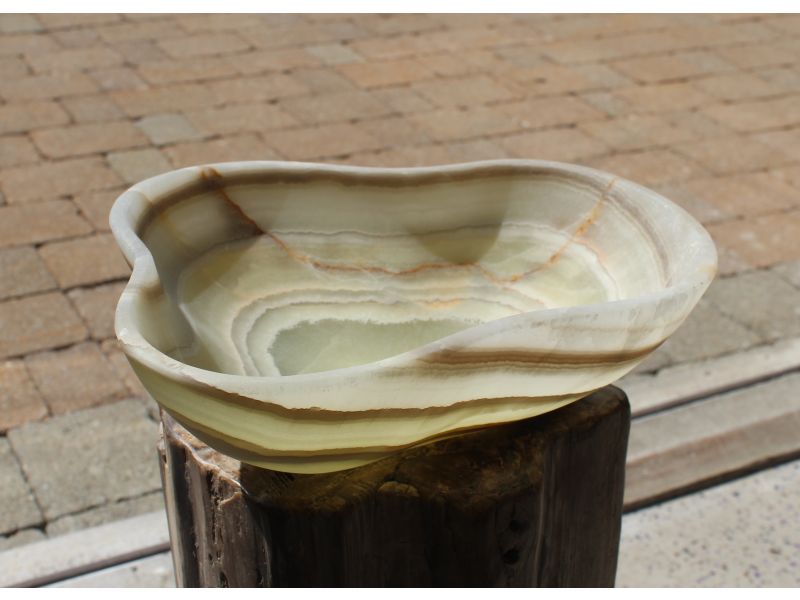 Hand Carved Onyx Bowl